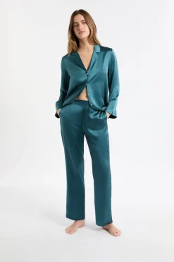 Best ETAM Pantalón de pijama de seda NATURAL