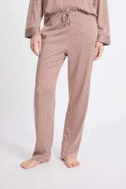 Outlet ETAM Pantalón de pijama estampado IMP FD CRUDO