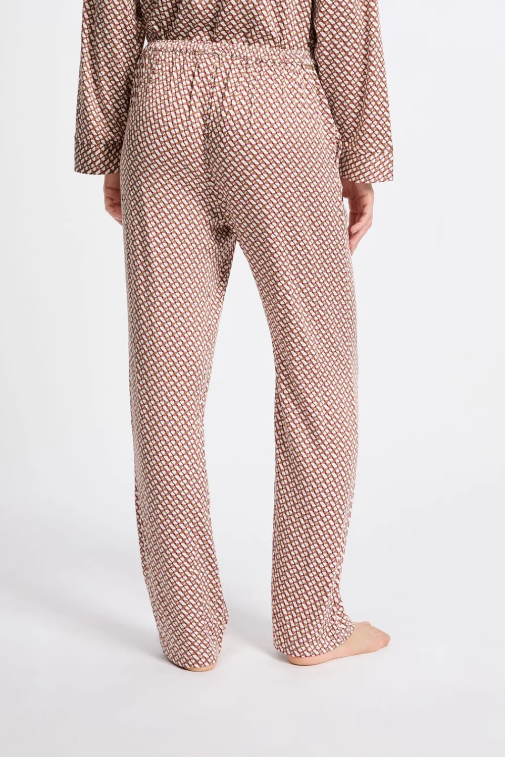 Outlet ETAM Pantalón de pijama estampado IMP FD CRUDO