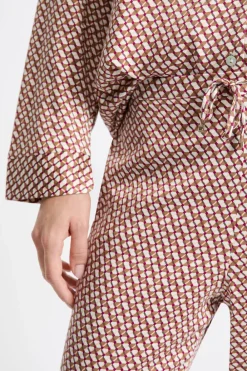 Outlet ETAM Pantalón de pijama estampado IMP FD CRUDO