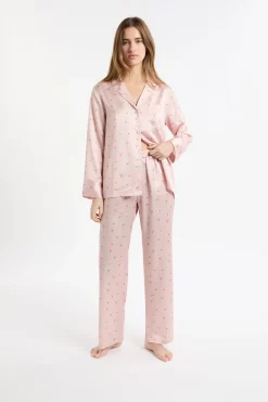 Clearance ETAM Pantalón de pijama estampado IMP FD crudo