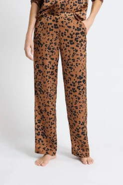 Outlet ETAM Pantalón de pijama estampado MARRON
