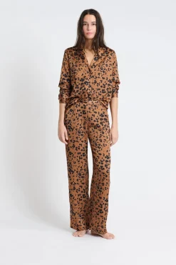 Outlet ETAM Pantalón de pijama estampado MARRON