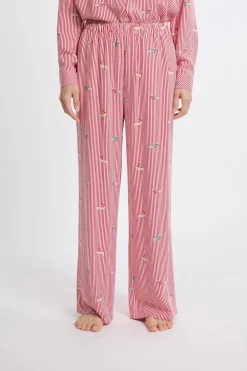 Outlet ETAM Pantalón de pijama estampado ROJO