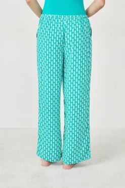 ETAM Pantalón de pijama estampado VERDE