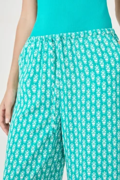 ETAM Pantalón de pijama estampado VERDE