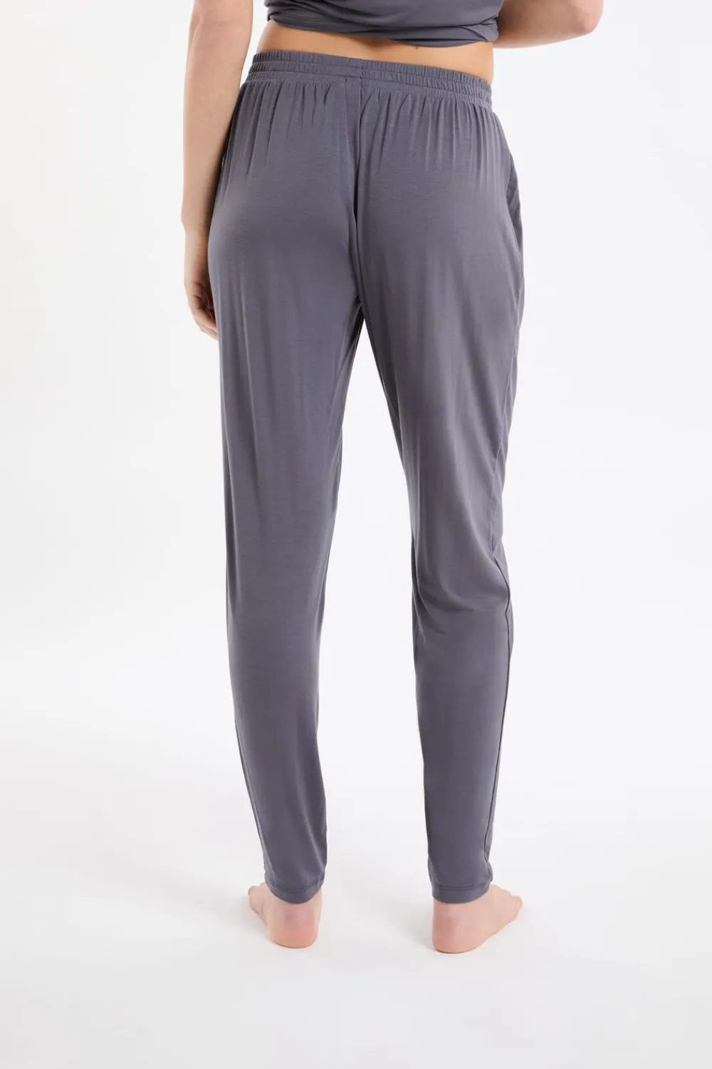 Online ETAM Pantalón de pijama liso ANTRACITA