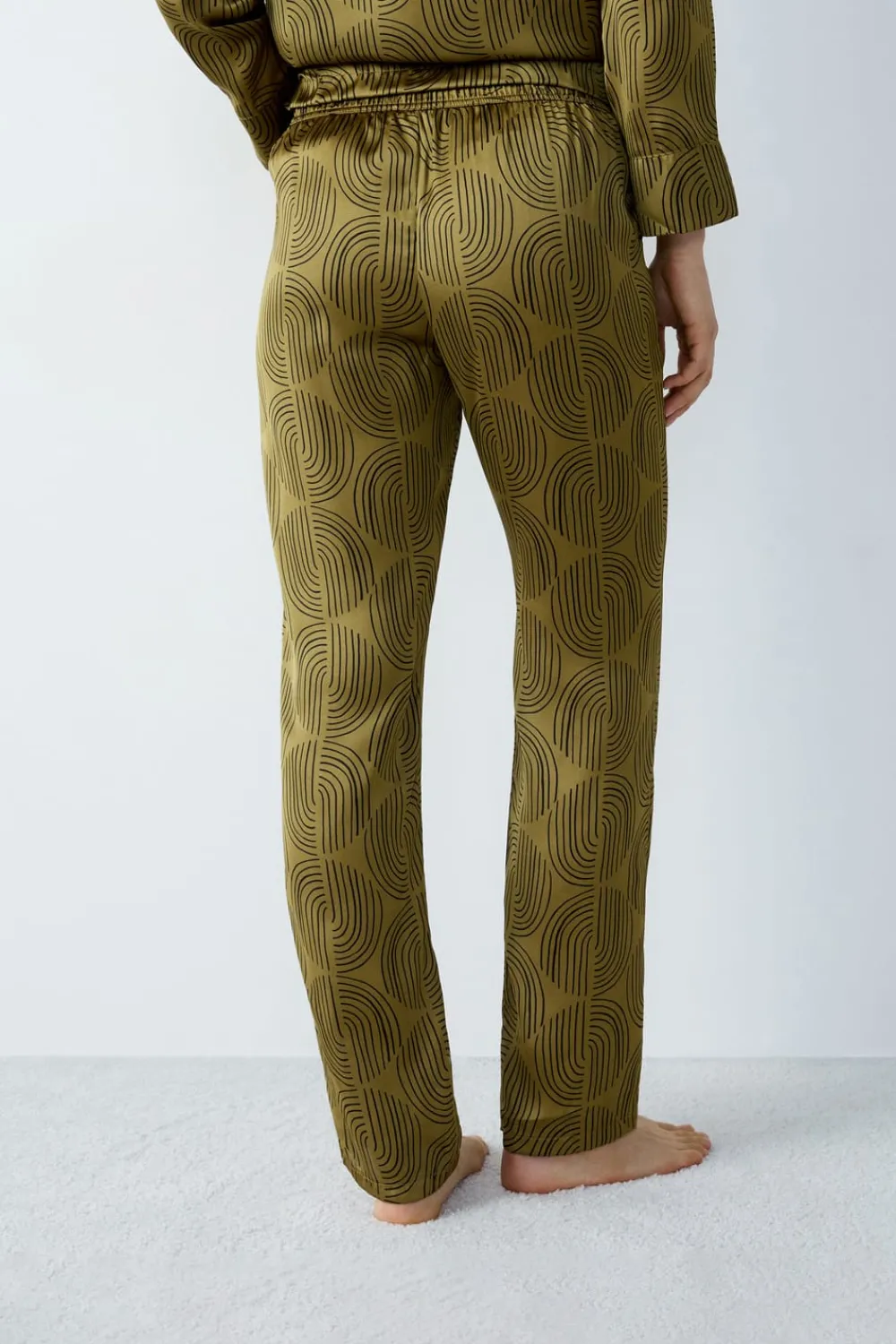 Best ETAM Pantalón de pijama liso ESTAMPADO