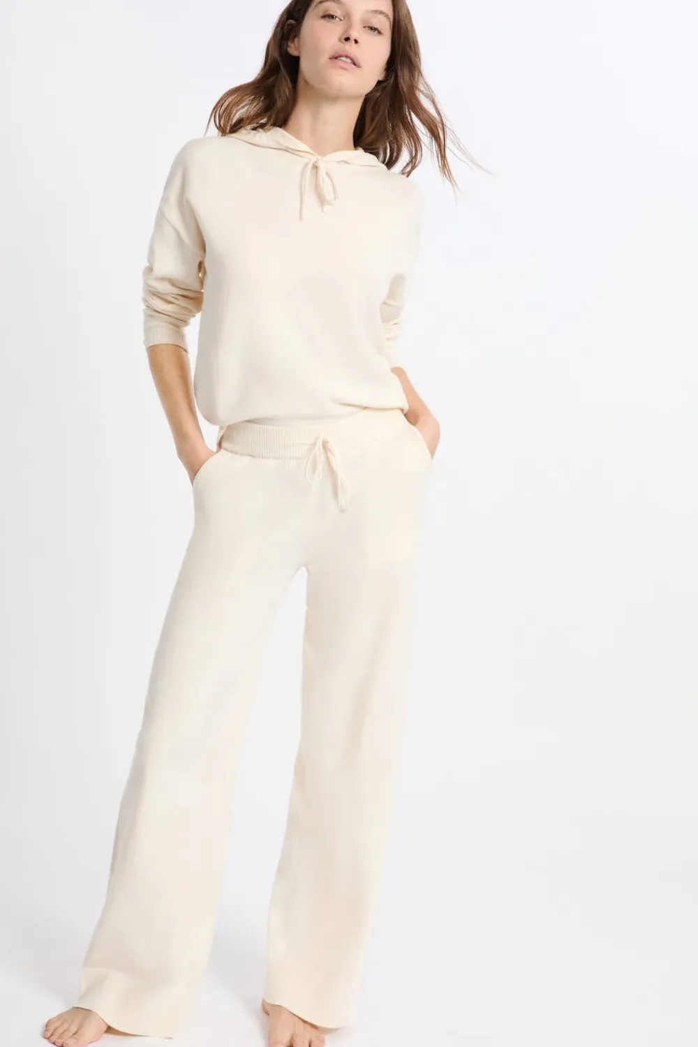 Online ETAM Pantalón de pijama recto CRUDO