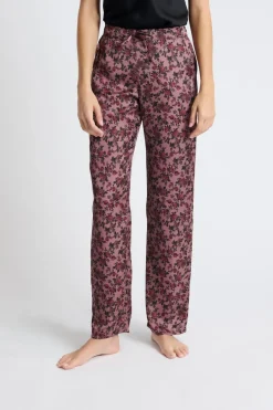 Discount ETAM Pantalón de pijama satinado ROSA