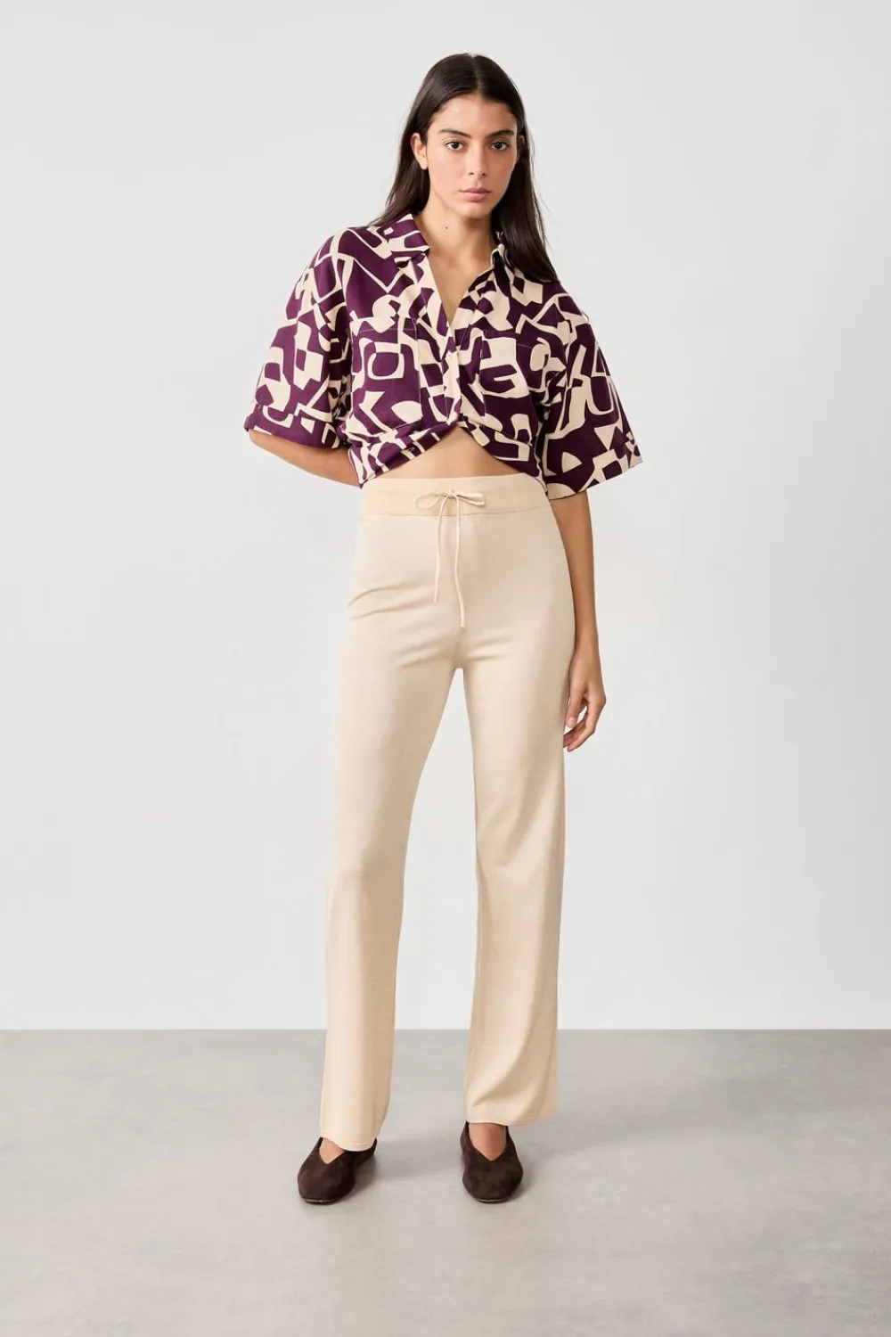 Best ETAM Pantalón de punto BEIGE