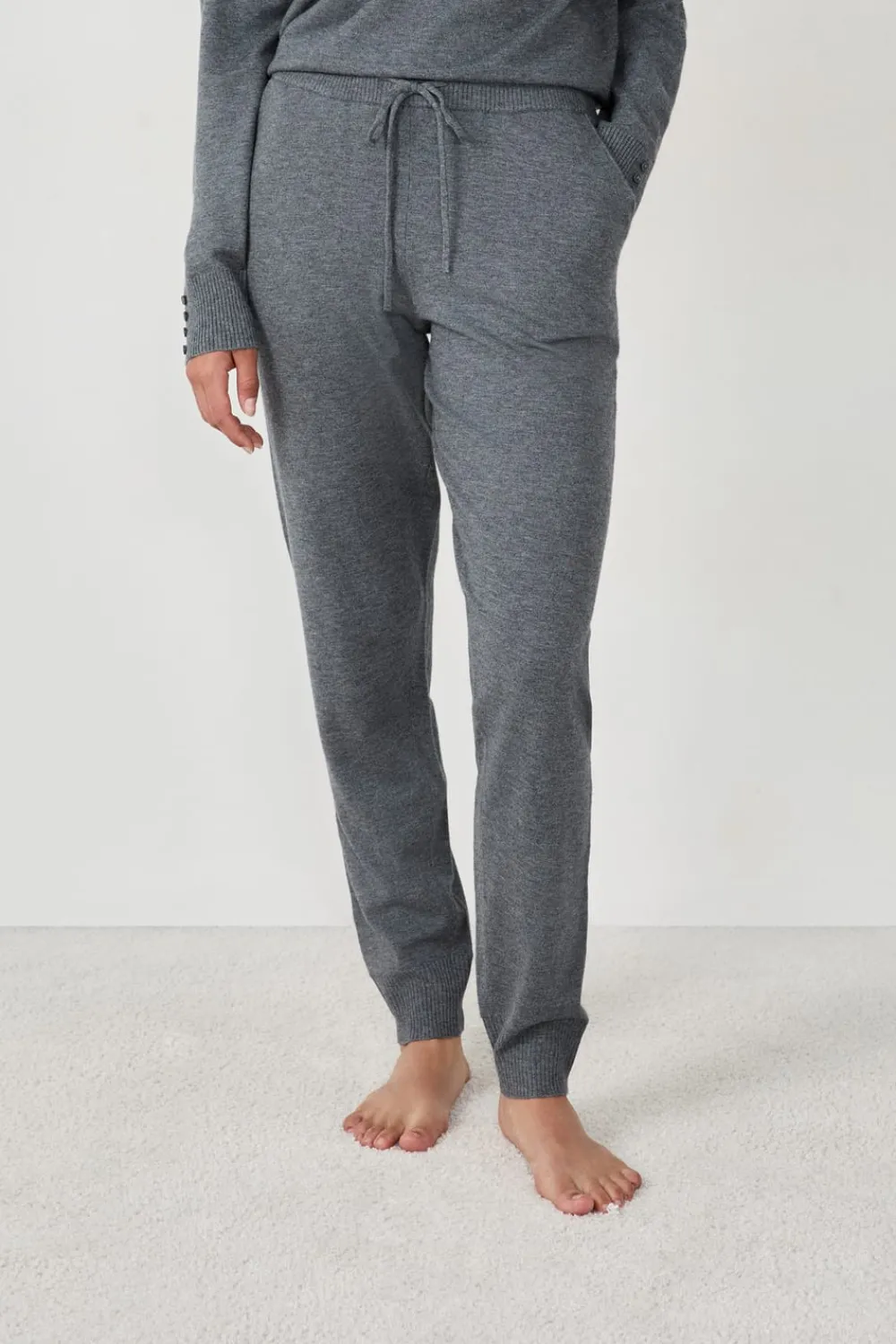 Hot ETAM Pantalón de punto pijama ANTRACITA