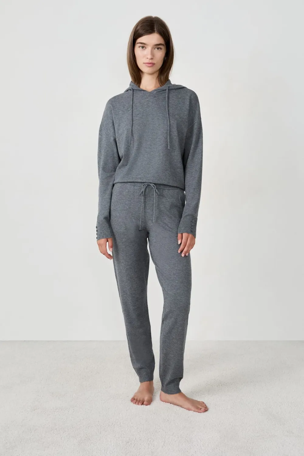 Hot ETAM Pantalón de punto pijama ANTRACITA