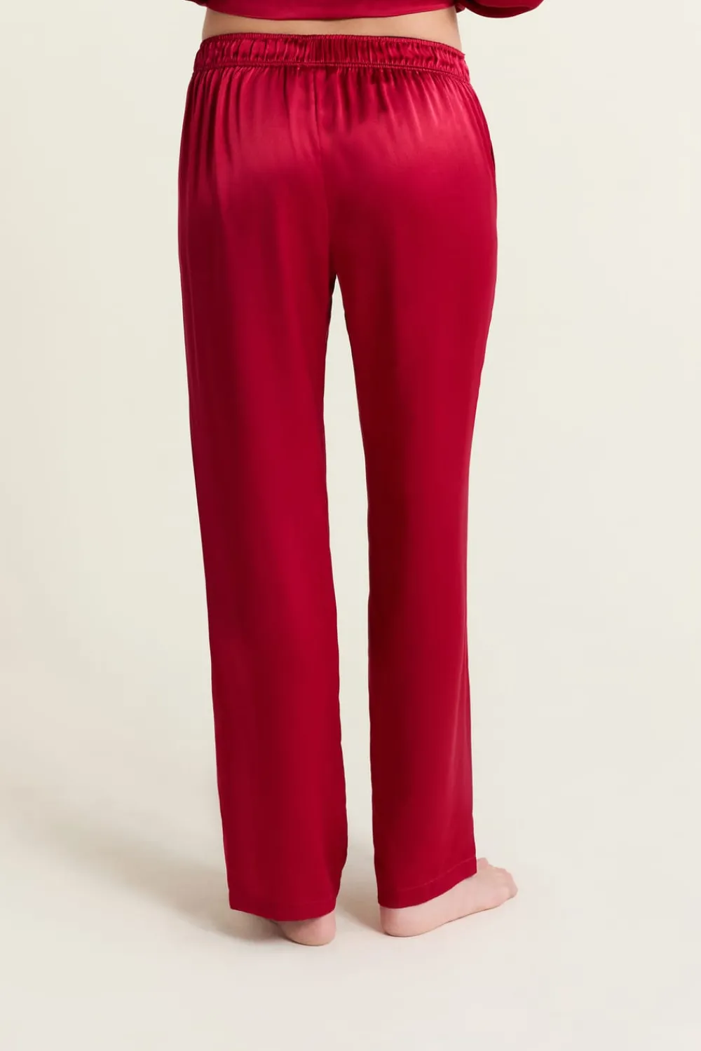 Discount ETAM Pantalón de seda CARDINAL