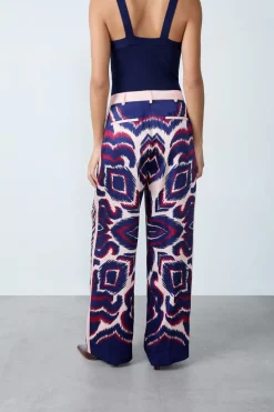 Best ETAM Pantalón fluido ESTAMPADO