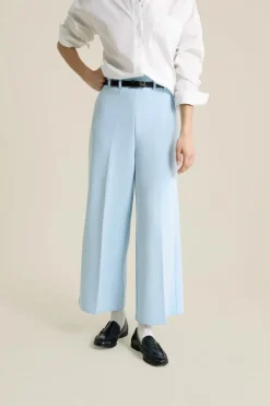 Best ETAM Pantalon cropped BLEU