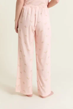 Discount ETAM Pantalon de pyjama à motifs ROSE