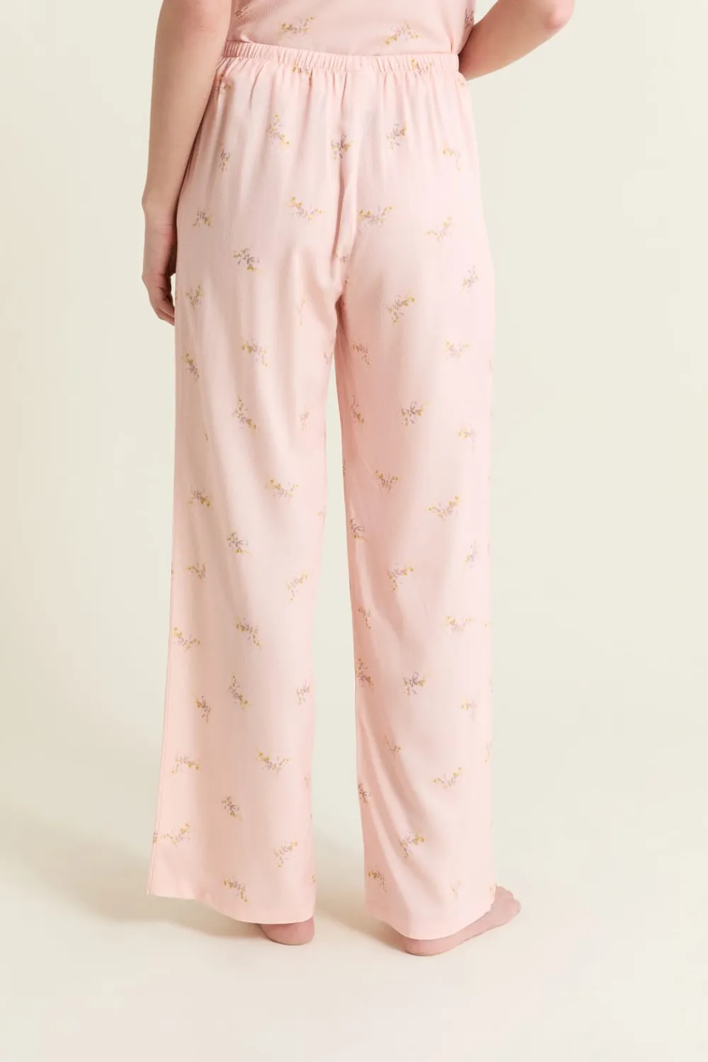 Discount ETAM Pantalon de pyjama à motifs ROSE