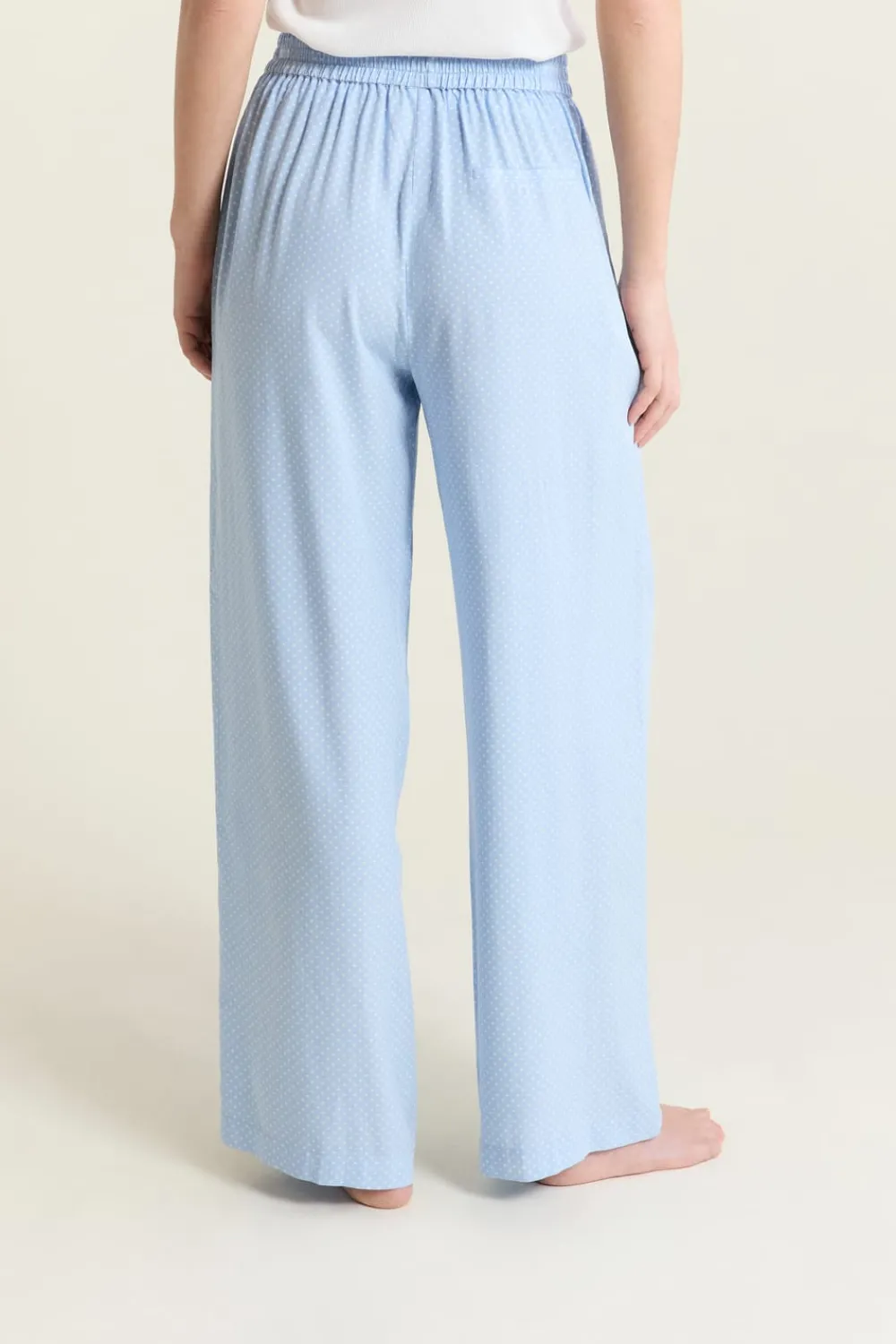 Sale ETAM Pantalon de pyjama à pois BLEU