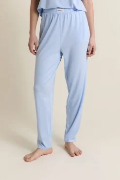 Outlet ETAM Pantalon de pyjama élastiqué BLEU AZUR