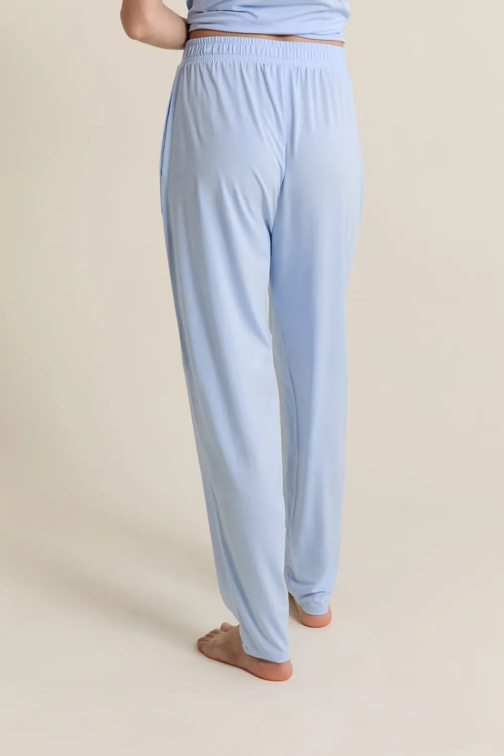 Outlet ETAM Pantalon de pyjama élastiqué BLEU AZUR
