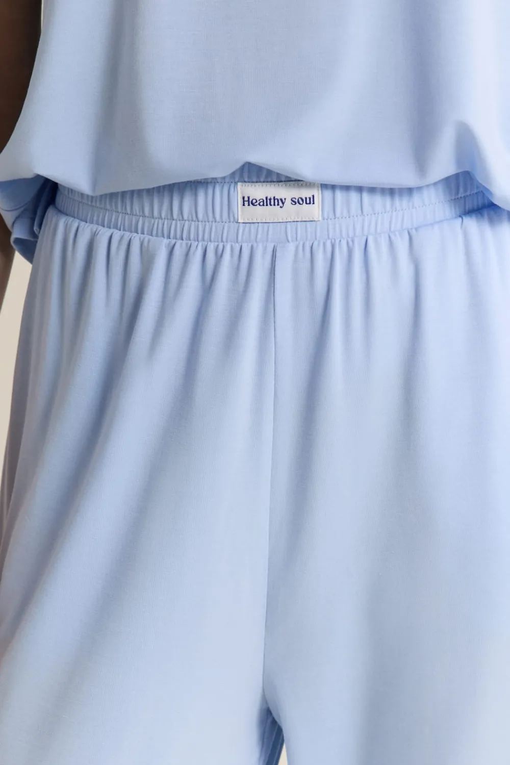 Outlet ETAM Pantalon de pyjama élastiqué BLEU AZUR