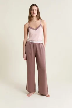 Discount ETAM Pantalon de pyjama taille élastique 