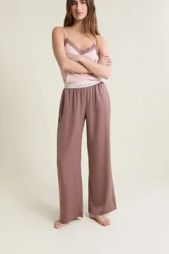 Discount ETAM Pantalon de pyjama taille élastique 