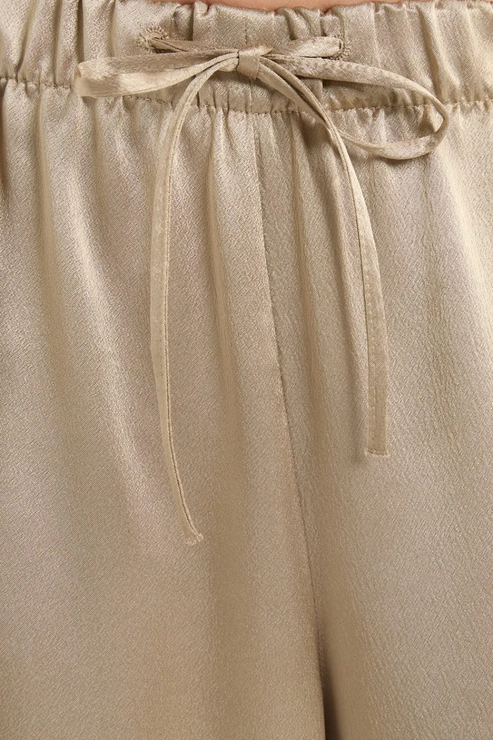 Best ETAM Pantalon large en crêpe SABLE