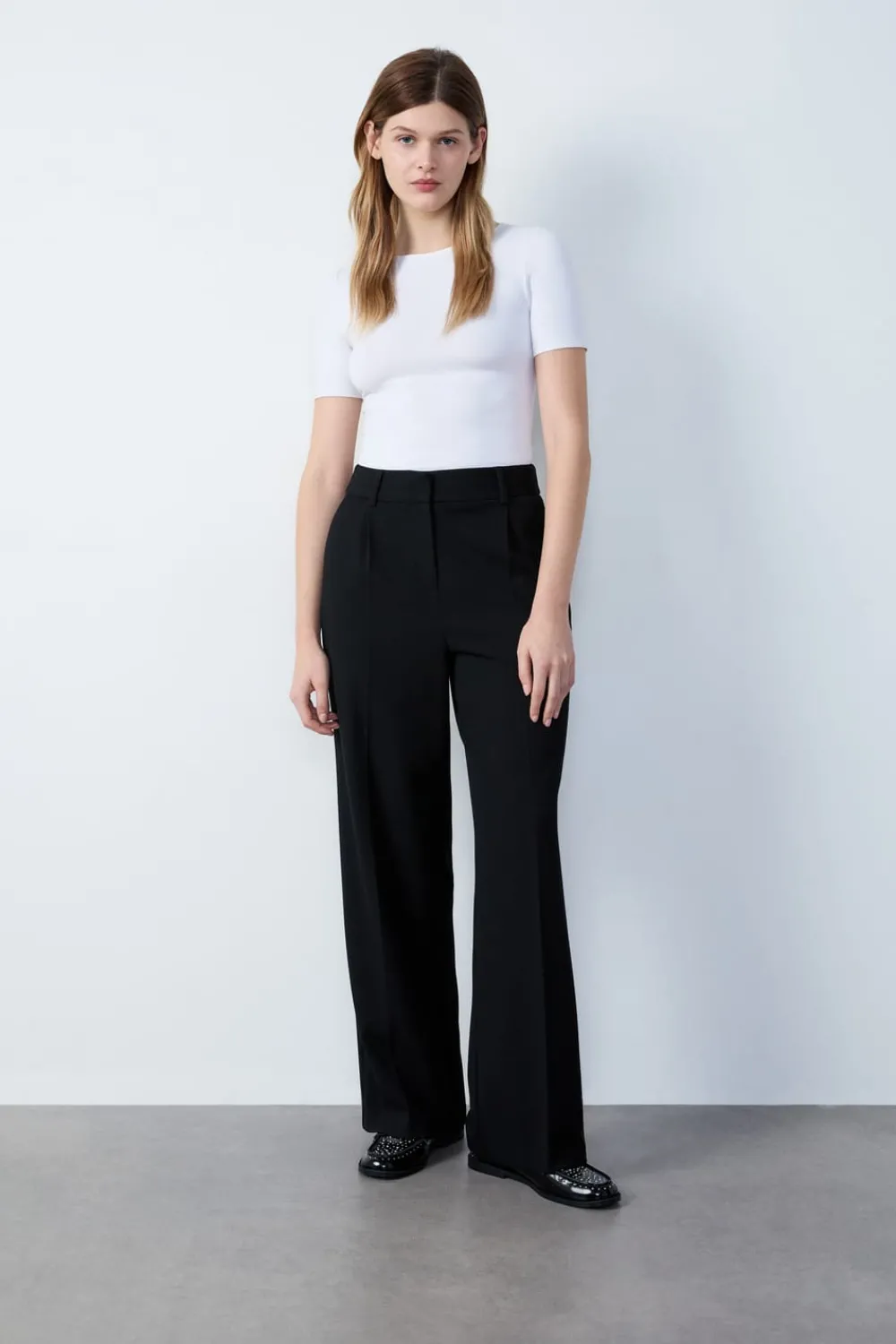 Discount ETAM Pantalones de traje NEGRO