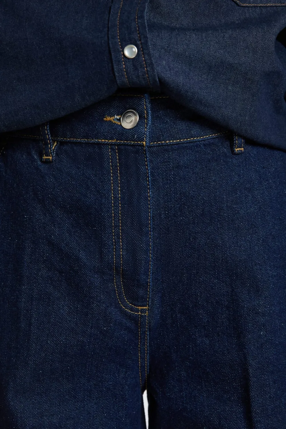 Online ETAM Pantalones vaqueros anchos de algodón JEAN DENIM