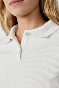 Outlet ETAM Polo de manga corta BLANCO