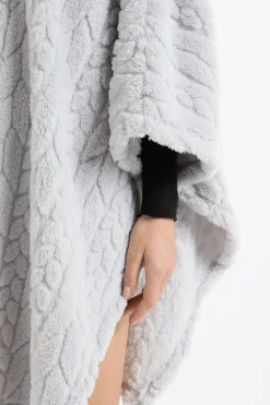 Clearance ETAM Poncho con mangas 3/4 GRIS