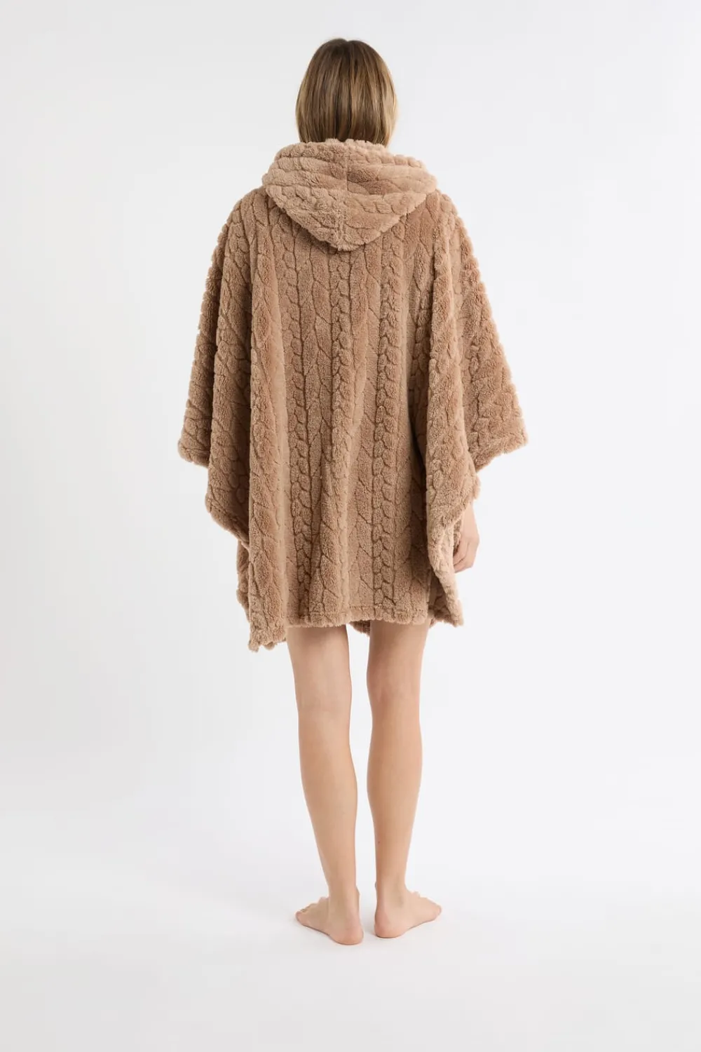 New ETAM Poncho con mangas 3/4 ARENA