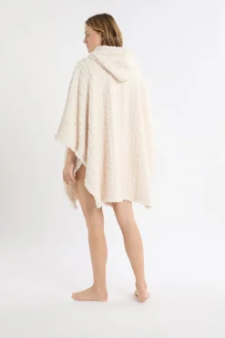 Sale ETAM Poncho con mangas 3/4 CRUDO