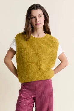 Discount ETAM Pull sans manches VERT