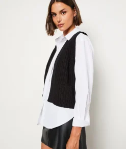 New ETAM Rebeca sin mangas NEGRO
