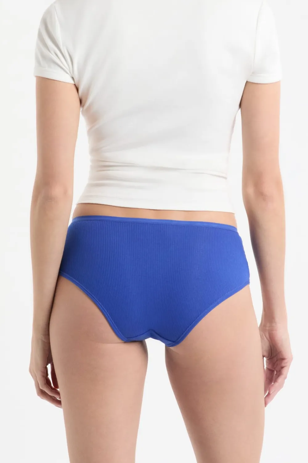 Hot ETAM Set de 3 bragas culottes de algodón AZUL NOCHE