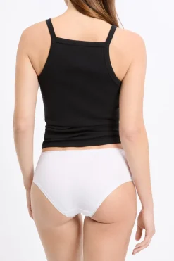 Hot ETAM Set de 3 bragas culottes de algodón BLANCO