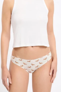 Hot ETAM Set de 3 bragas de algodón ROSA