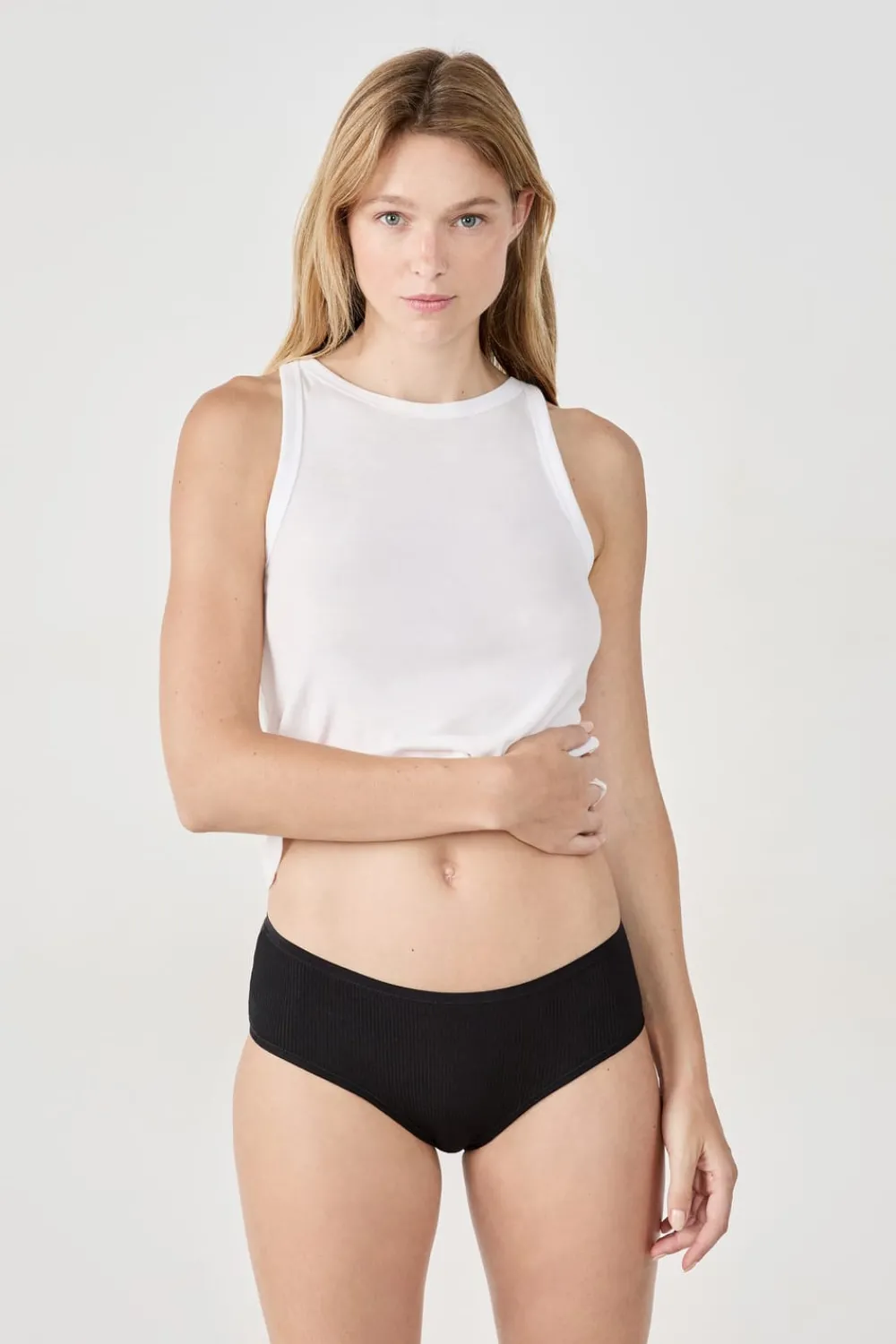 Hot ETAM Set de 3 braguitas culotte de algodón NEGRO