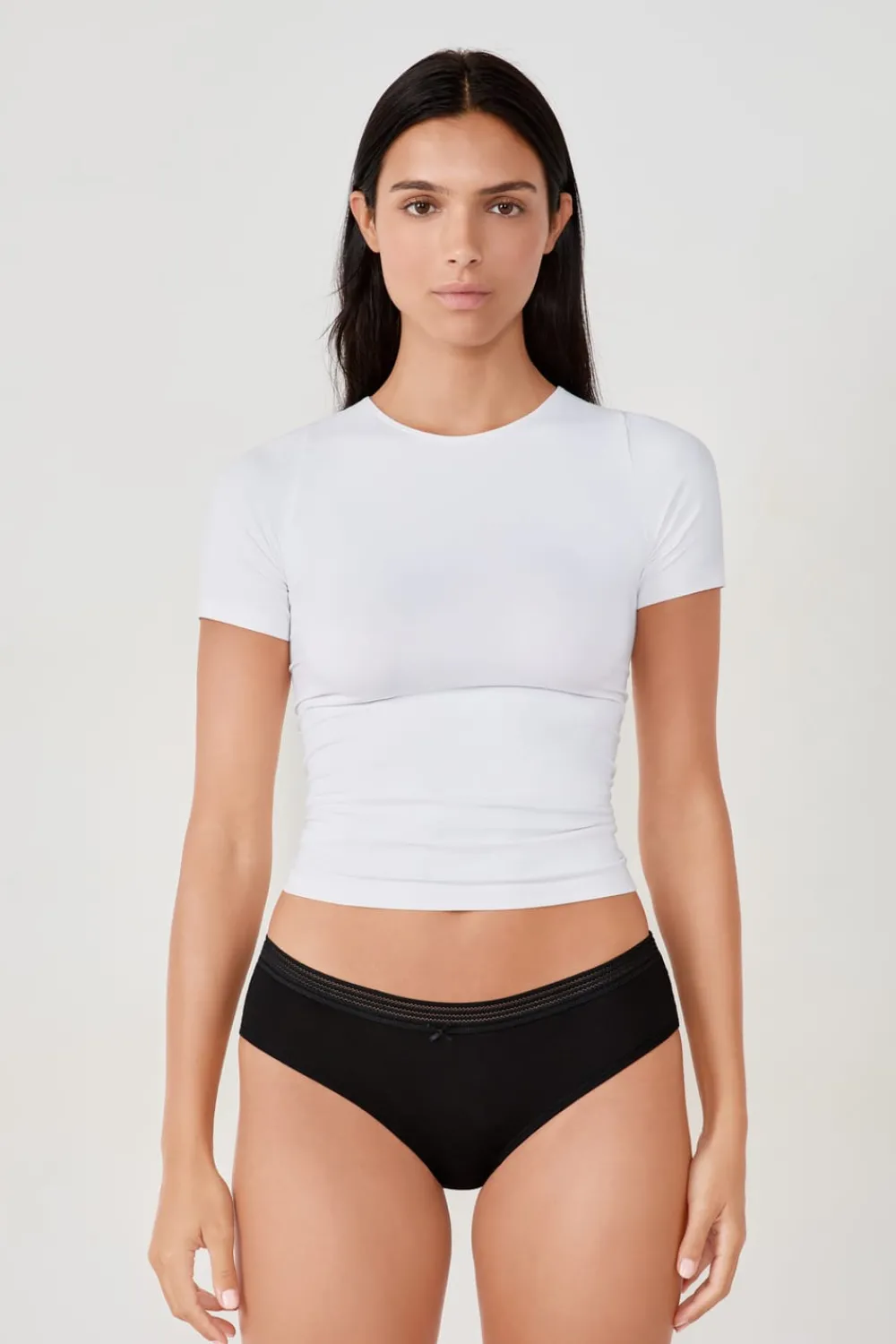 Discount ETAM Set de 3 braguitas culotte de algodón y encaje MULTICOLOR