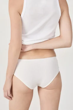 Outlet ETAM Set de 3 braguitas culotte de algodón ROSA NUDE