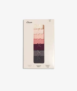 New ETAM Set de 7 braguitas de algodón MULTICOLOR