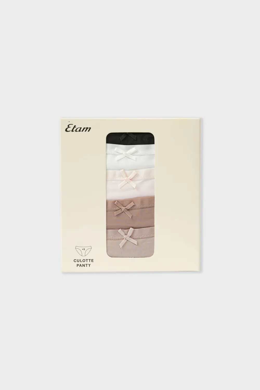 Sale ETAM Set de 5 braguitas de microfibra MULTICOLOR