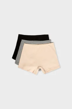ETAM Set de 3 calzoncillos de algodón MULTICOLOR