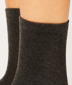 Outlet ETAM Set de 2 pares de calcetines térmicos C.GRIS