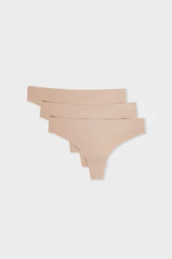 Online ETAM Set de 3 tangas LINO