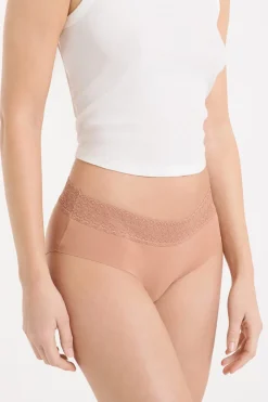 New ETAM Shorty de algodón sin costuras DUNE