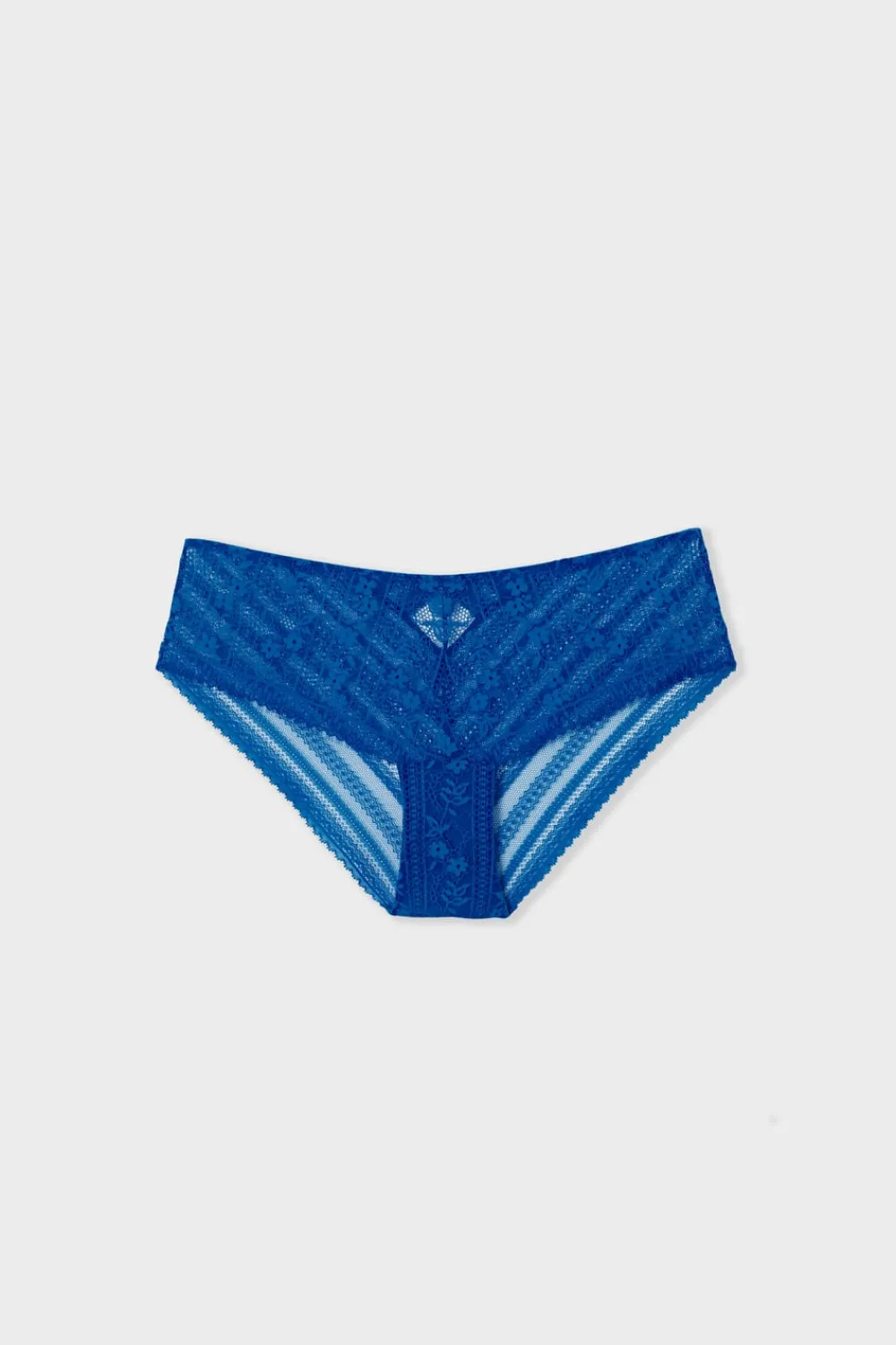 Clearance ETAM Shorty de encaje AZUL VIVO